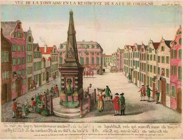 Marktplatz Bonn - ca. 1780